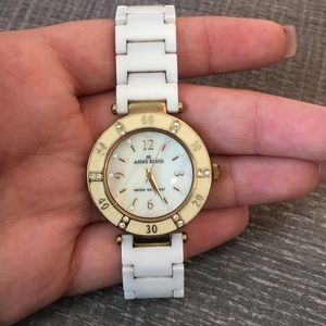 Ceramic Anne Klein watch